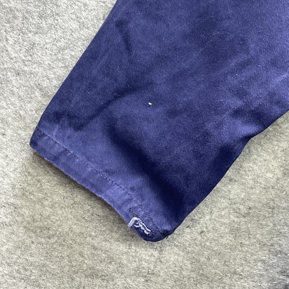 CCA Coveralls Garment Corp of America Blue Work Uniform Long Slv Men 48R M Myers - Picture 9 of 13
